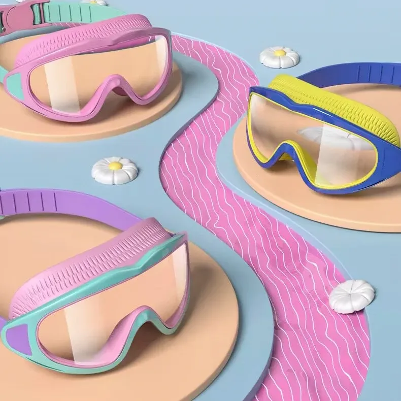 Anti-Fog Kids Swimming Goggles with UV Protection 6
