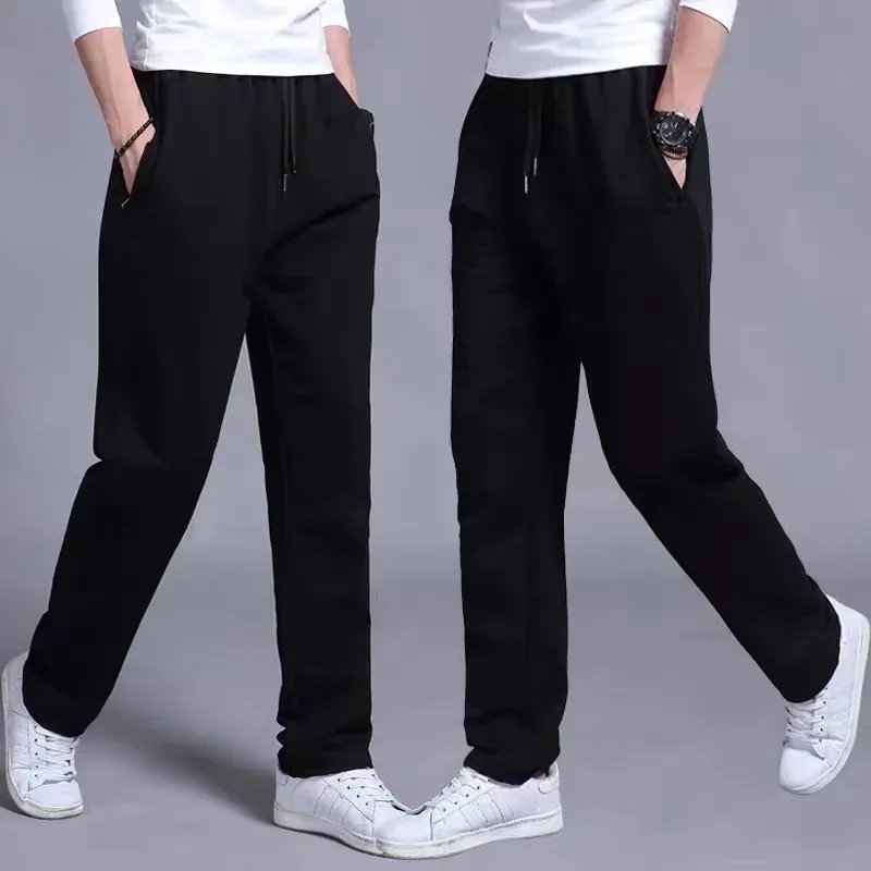 Korean Straight Tube Sports Pants 4