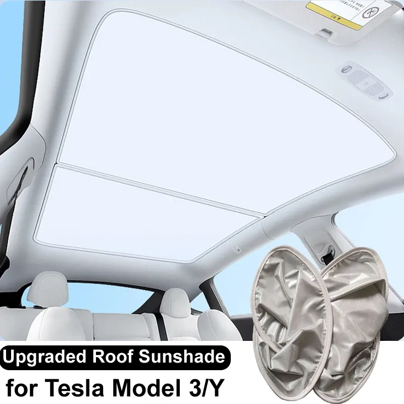 Tesla Model Y/3 Sun Roof Shade Cover 2