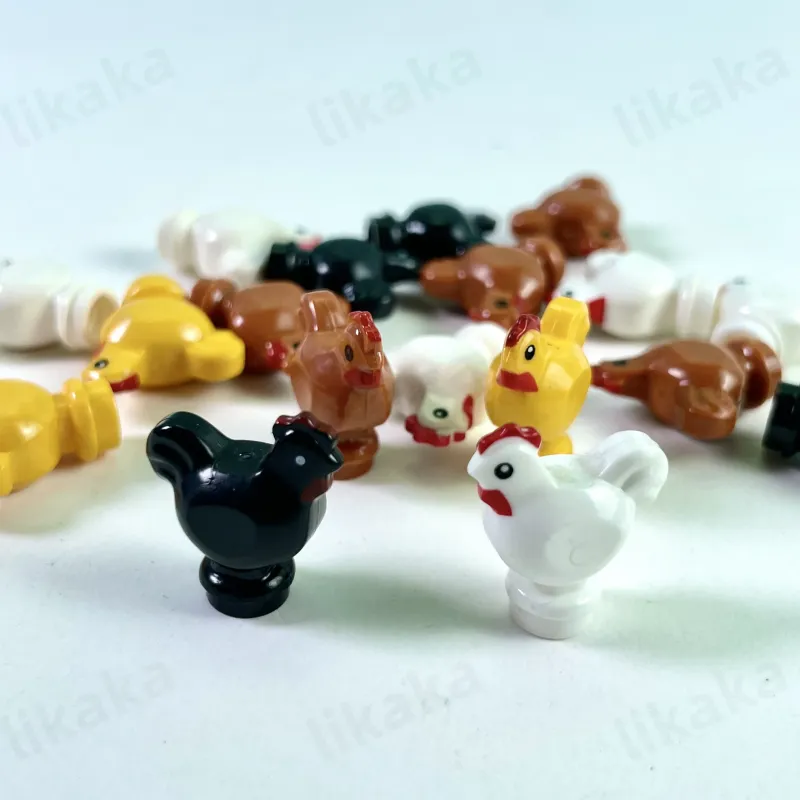 Chicken Mini Building Blocks Set (9 Pieces) 2