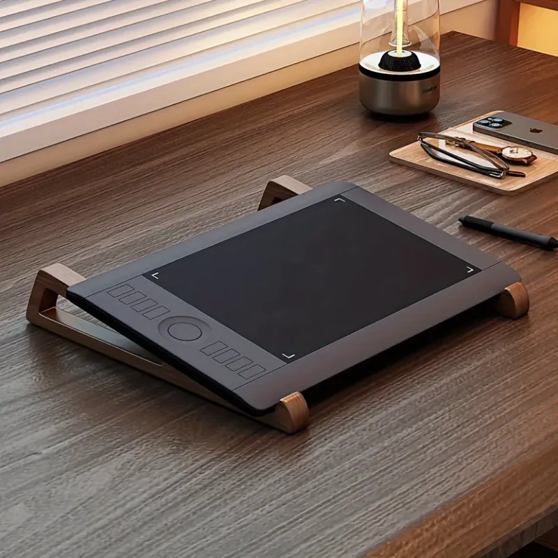 Foldable Wooden Laptop Stand 5