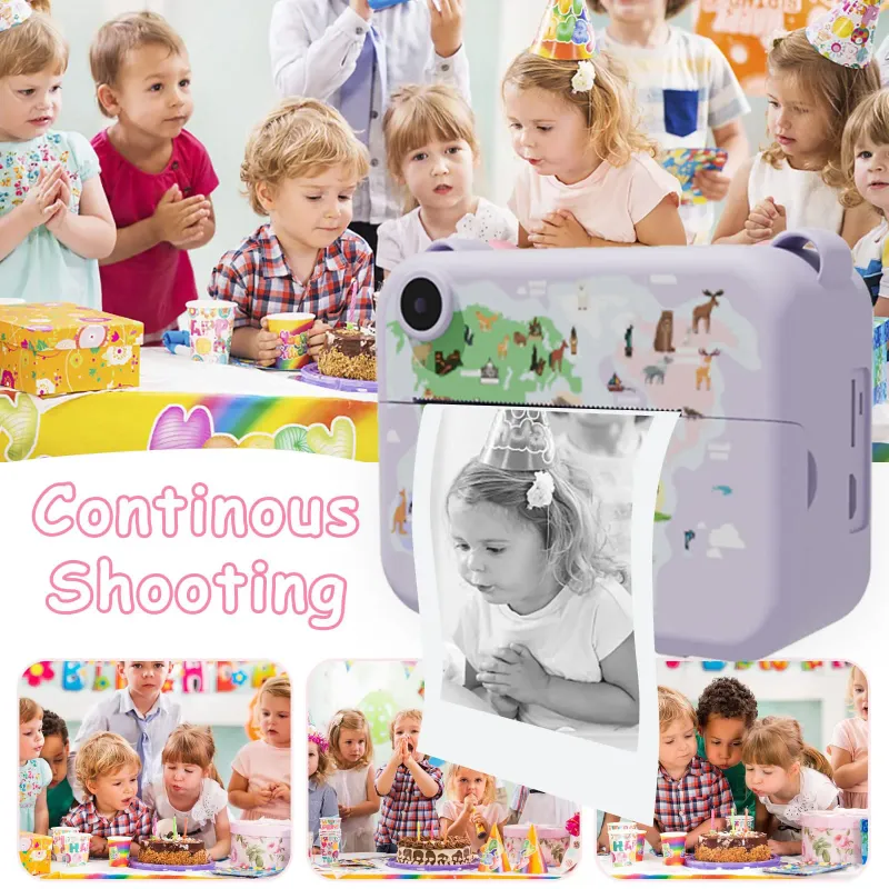 Kids Instant Print Camera Toy 5
