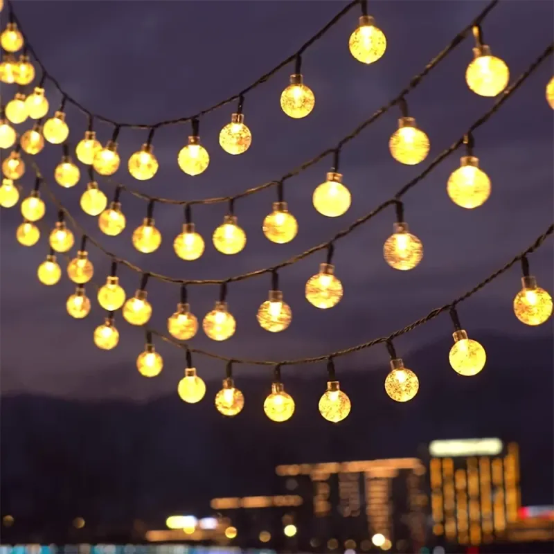 Solar Crystal Ball Fairy Lights 5