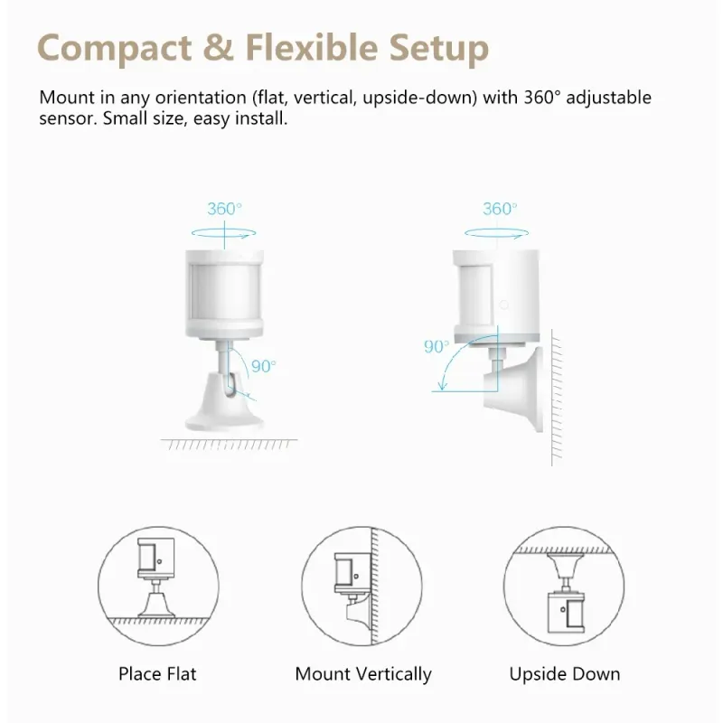 Aqara Motion Sensor - Smart Home Motion Detector 5