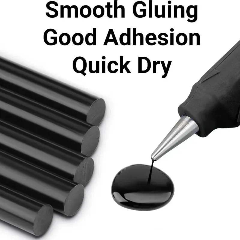 Black Hot Melt Glue Sticks 7mm/11mm 5