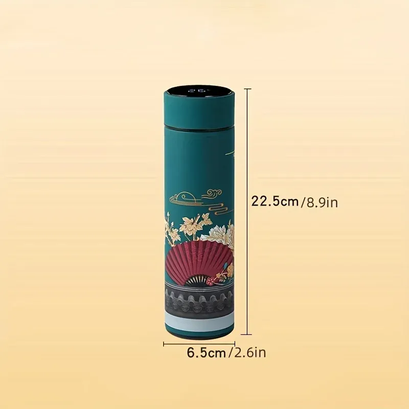 Retro Smart Temperature Display Water Bottle 3
