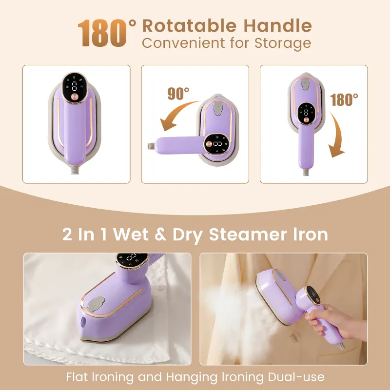 Mini Handheld Steam Iron 2