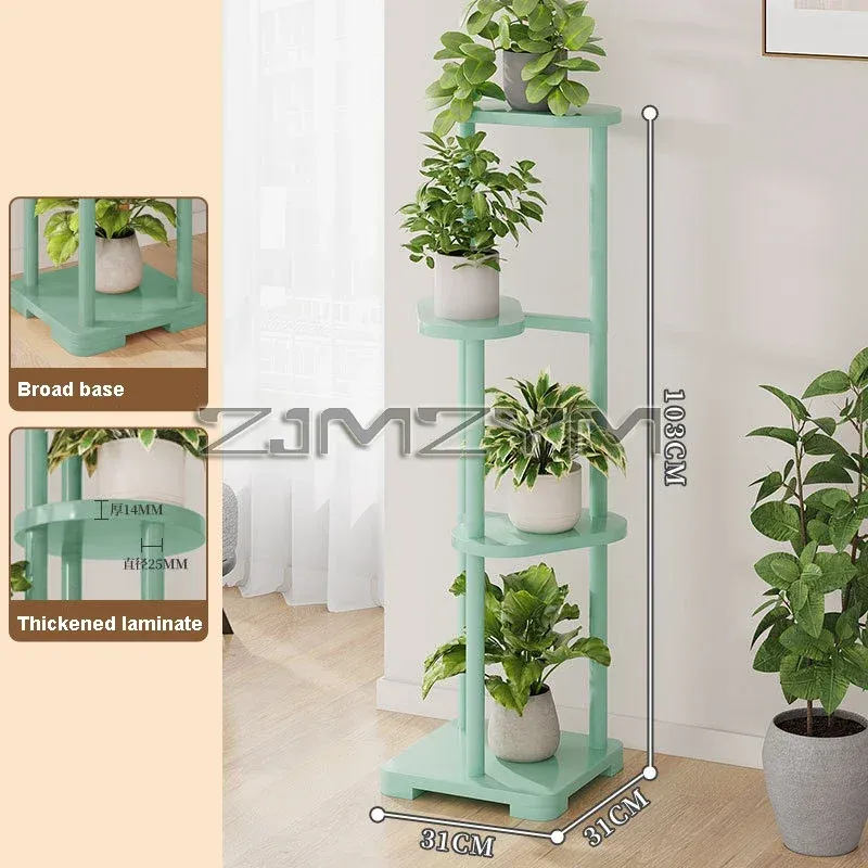 Bamboo Plant Stand Rack 6