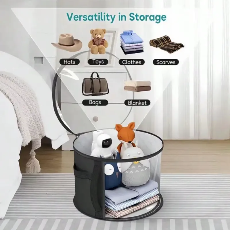 3-Piece Hat Storage Bucket Set 2
