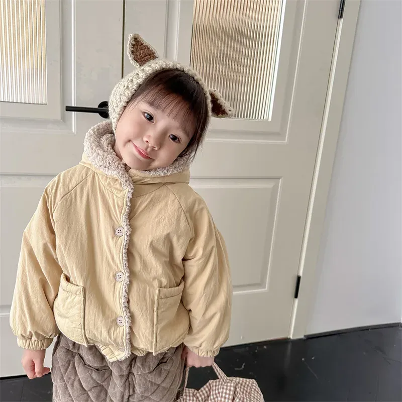 Kids Winter Fleece Cotton-Padded Jacket 5