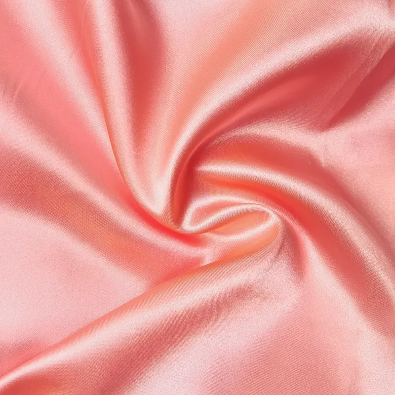 Charmeuse Satin Fabric 58" Wide - Pink Red 6
