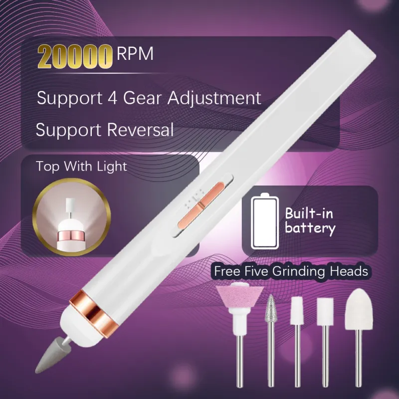 Portable Professional Nail Drill Machine 3