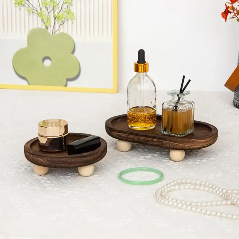 Wooden Riser Tray Decorative Pedestal 2