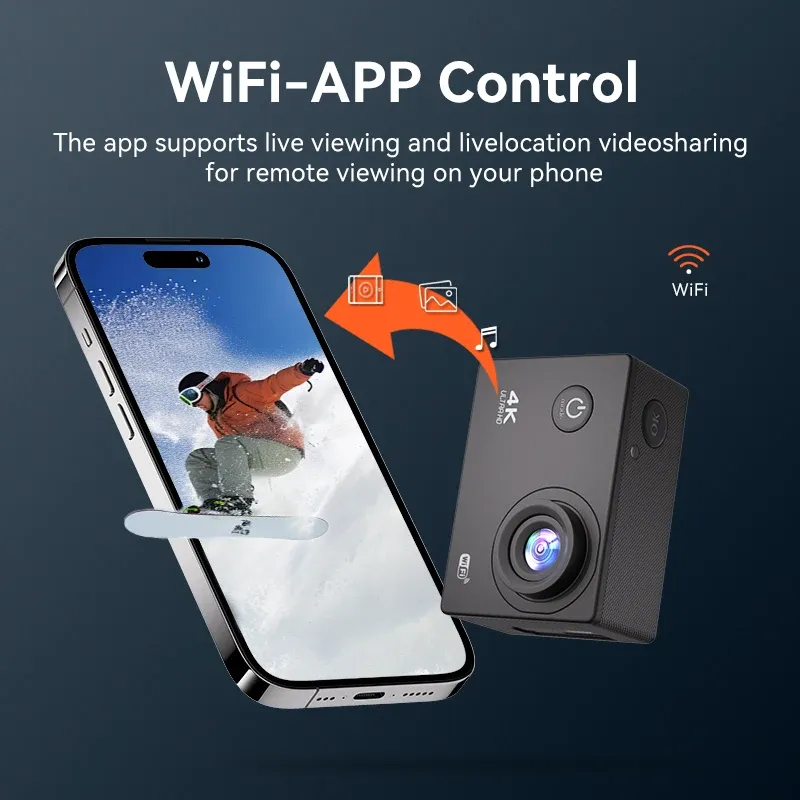 Null 4K WiFi Action Camera 4