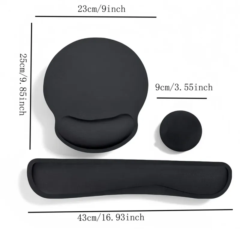 3-Piece Ergonomic Wrist Rest Set 3
