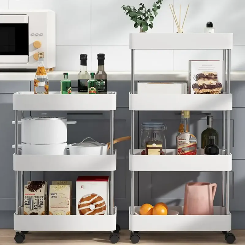 Slim Rolling Storage Cart Organizer 3