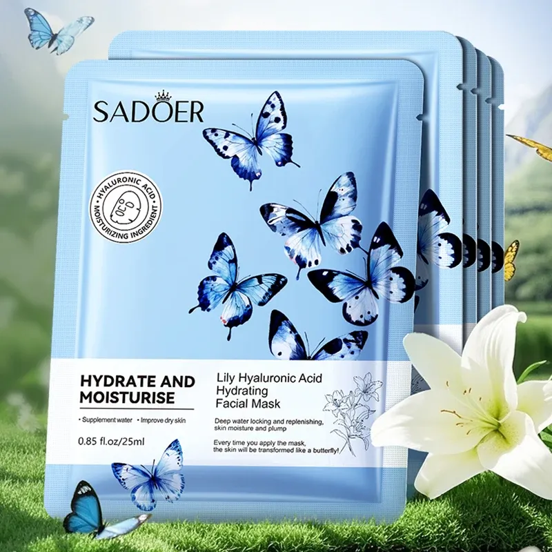 SADOER Hyaluronic Acid Face Mask Pack 6