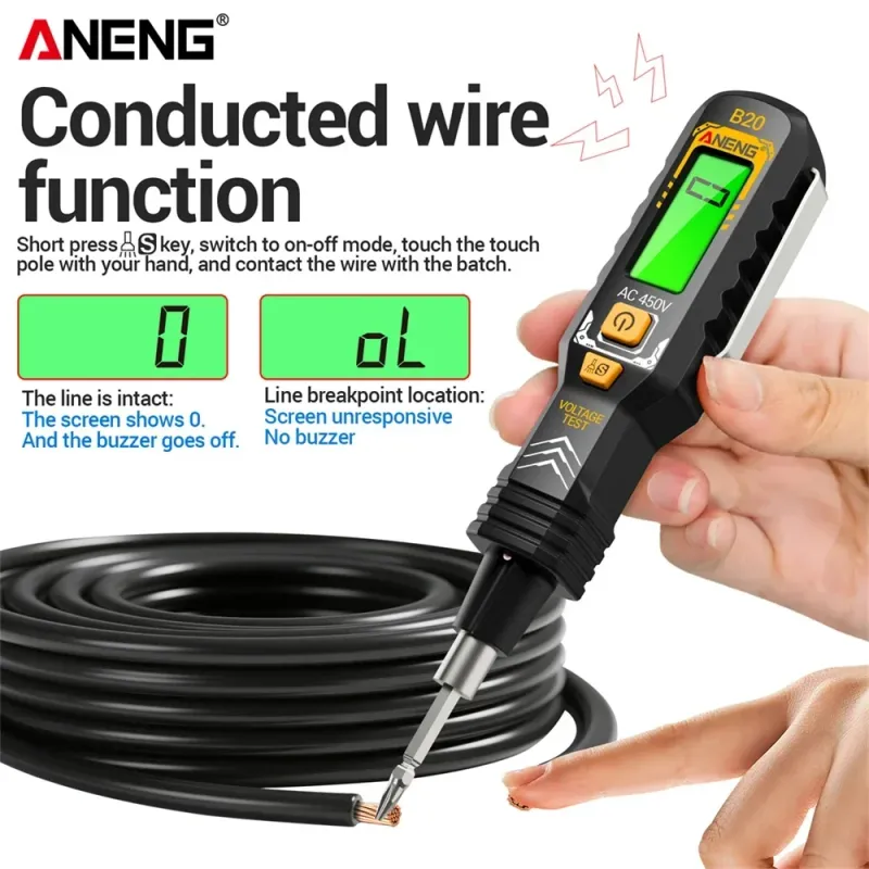 ANENG B20 Voltage Tester Screwdriver Pen 3