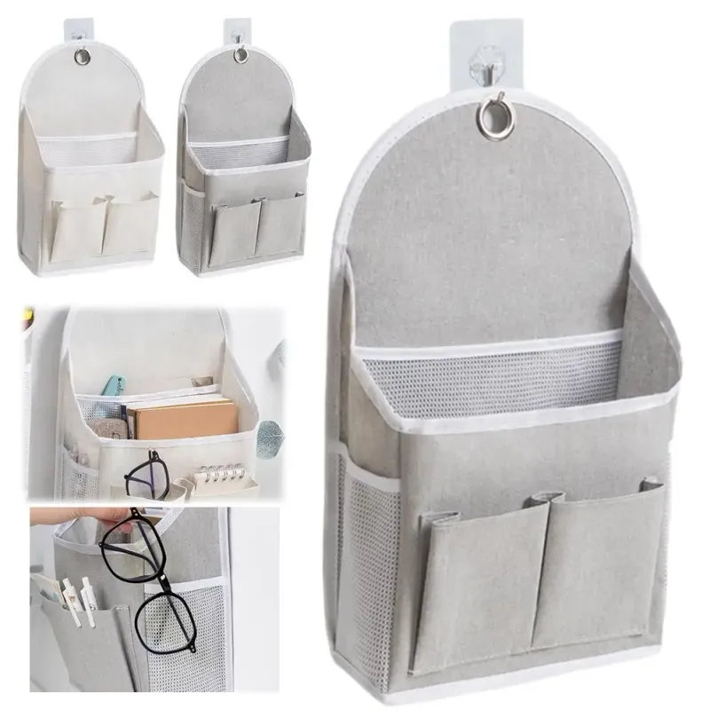 Wall Mounted Fabric Storage Organizer 2