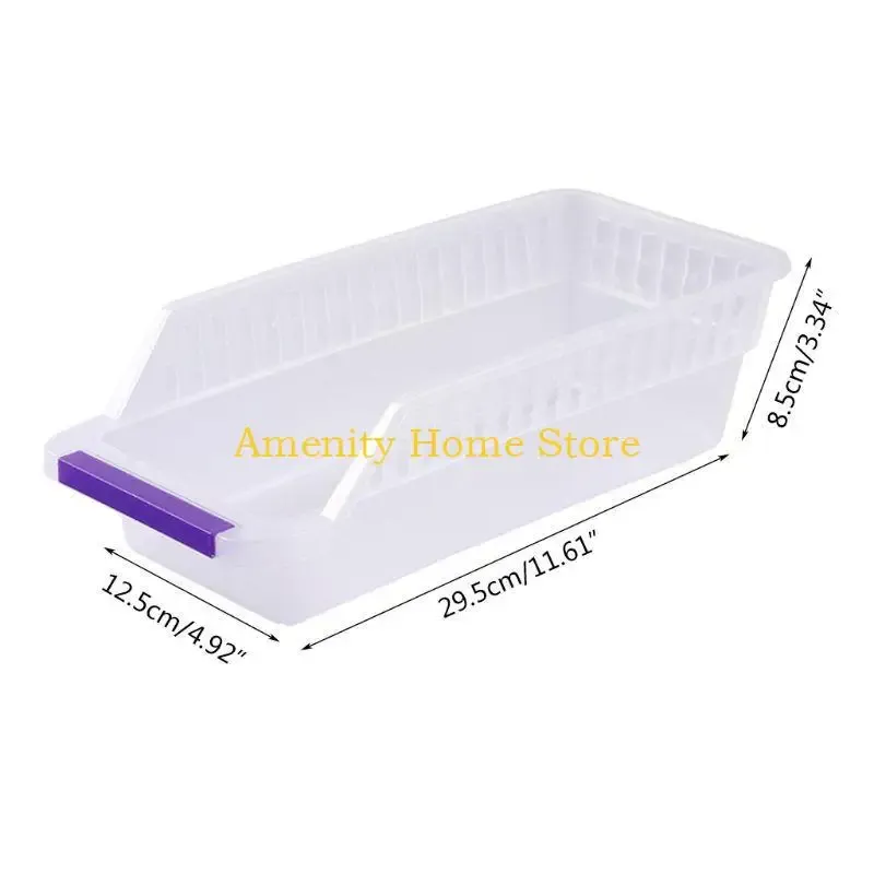 Adjustable Fridge Drawer Organizer 6