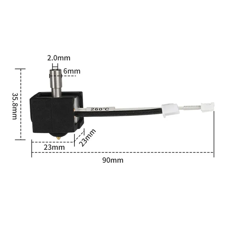 Ender 3 V3 SE Hot End Kit 6
