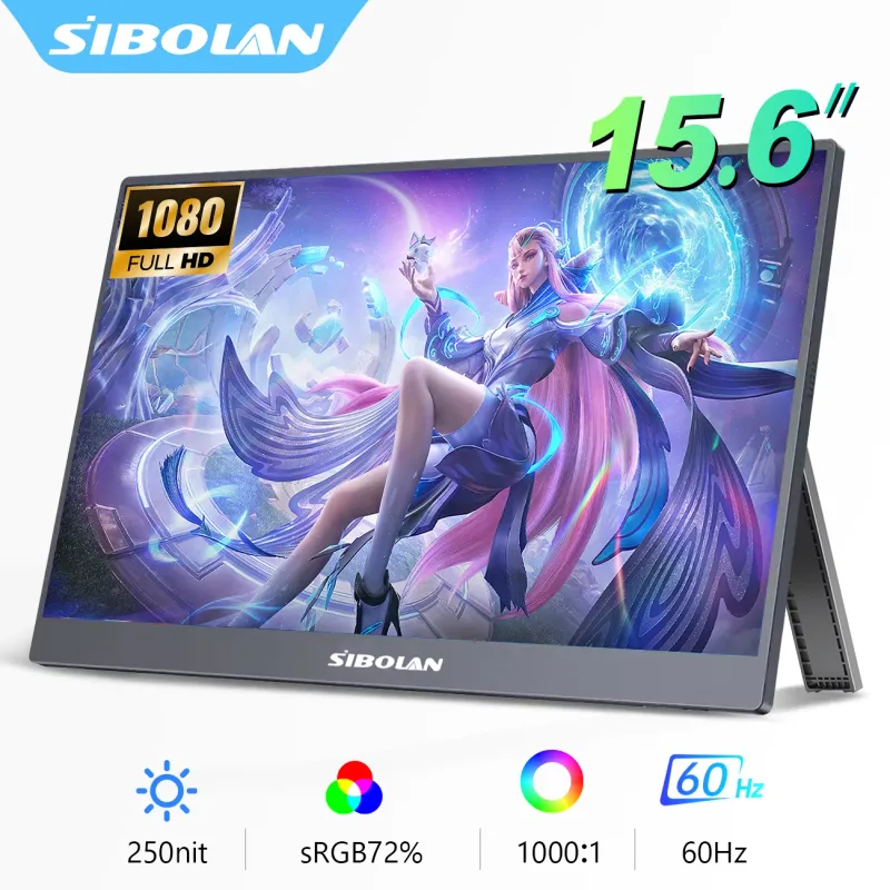 SIBOLAN 15,6" портативний FHD монітор 1