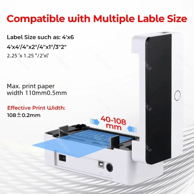 4x6 Thermal Shipping Label Printer 5