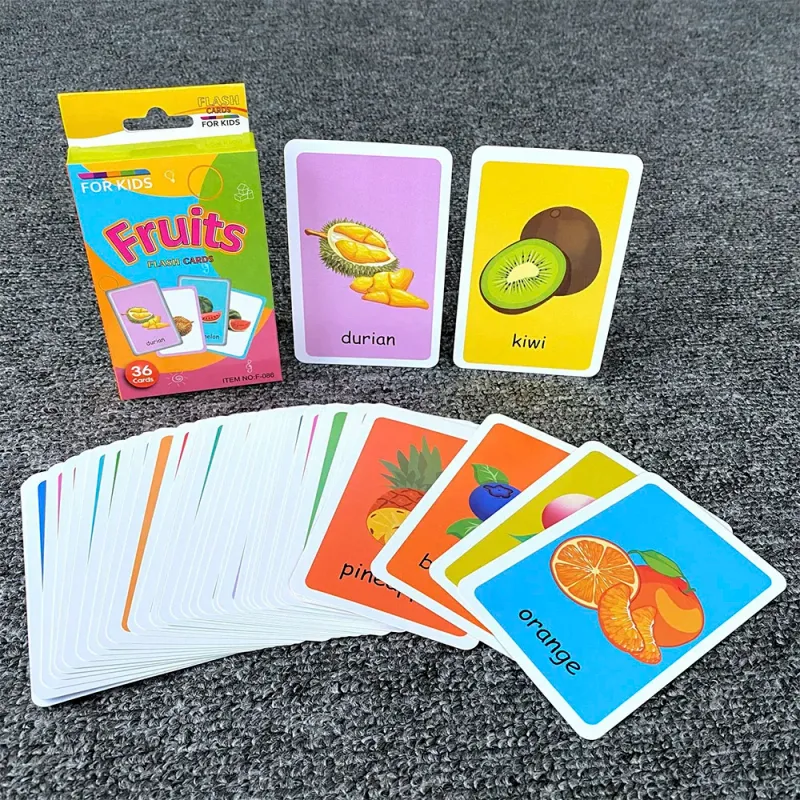 36PCS Animal Flash Cards Set 4
