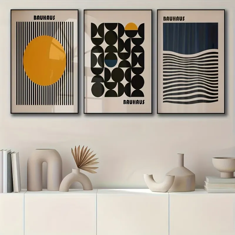 Bauhaus Canvas Print - Geometric Wall Art 4