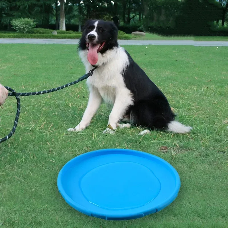 Silicone Flying Saucer Pet Frisbee Toy 4