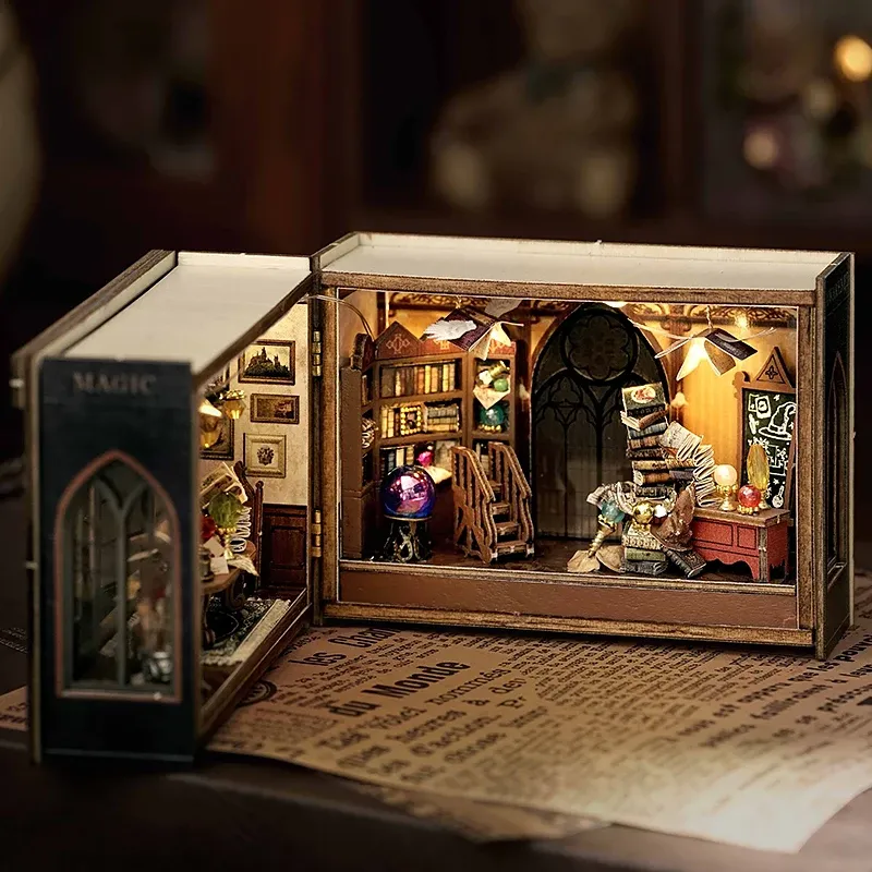DIY Miniature Dollhouse 3D Puzzle Kit 3