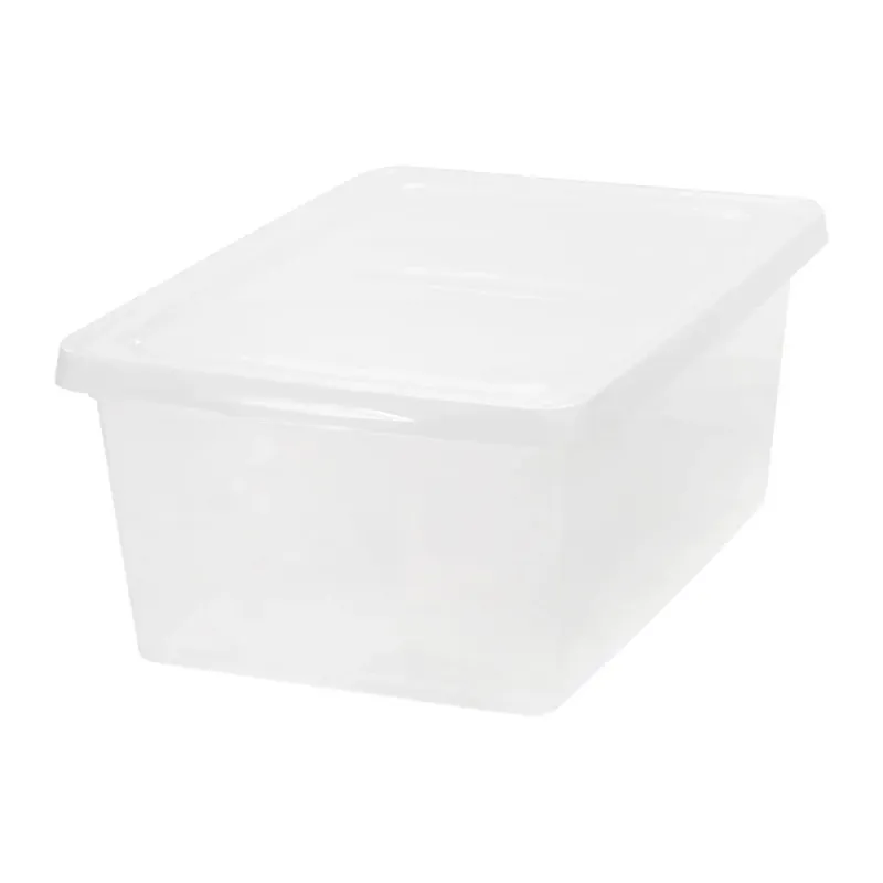 17 Qt Clear Storage Bin with Lid 4