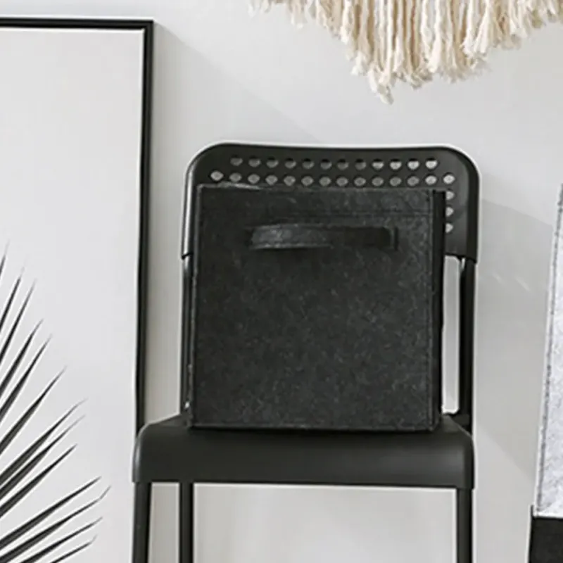 Foldable Felt Laundry Basket 4
