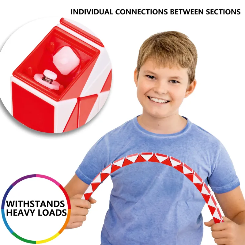 Magic Snake Cube Fidget Puzzle – 24 Blocks 5