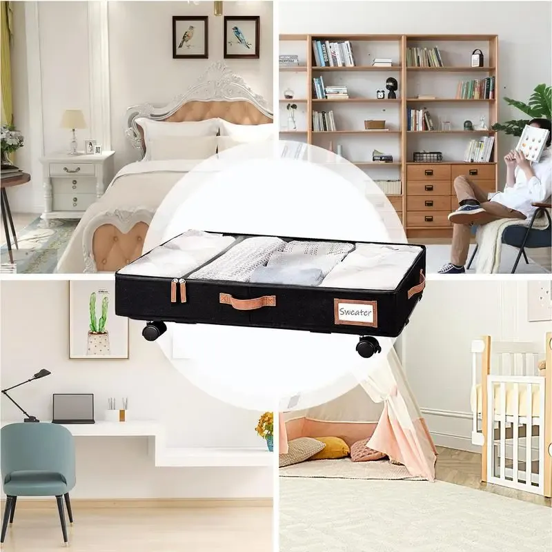 Wheeled Under Bed Storage Box 2
