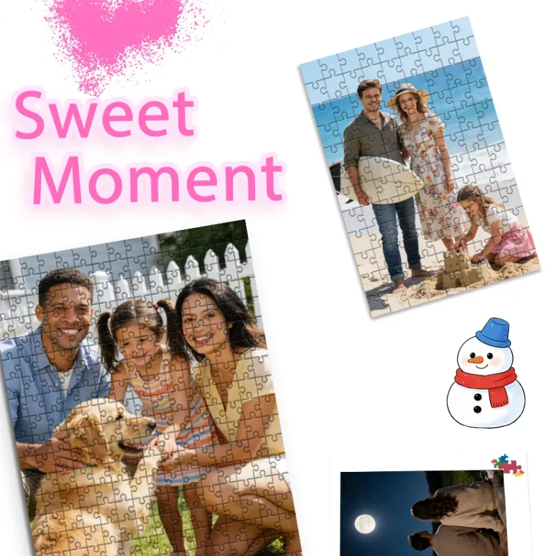 Custom Photo Wooden Jigsaw Puzzle 4