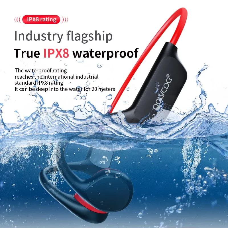 POLVCDG Bone Conduction Swimming Headset 3