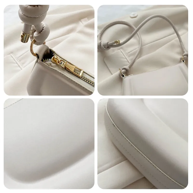 Pu Leather Mini Tote Shoulder Bag 5