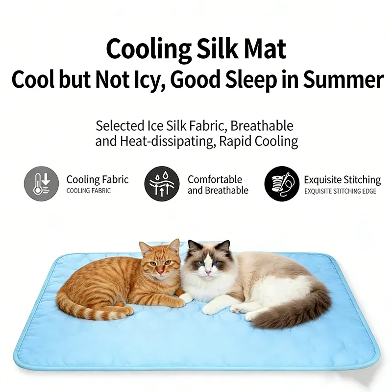 Ice Silk Pet Cooling Mat 4