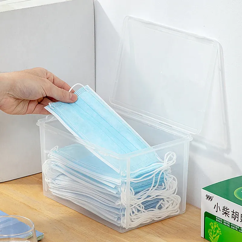 Clear Storage Box with Lid 3