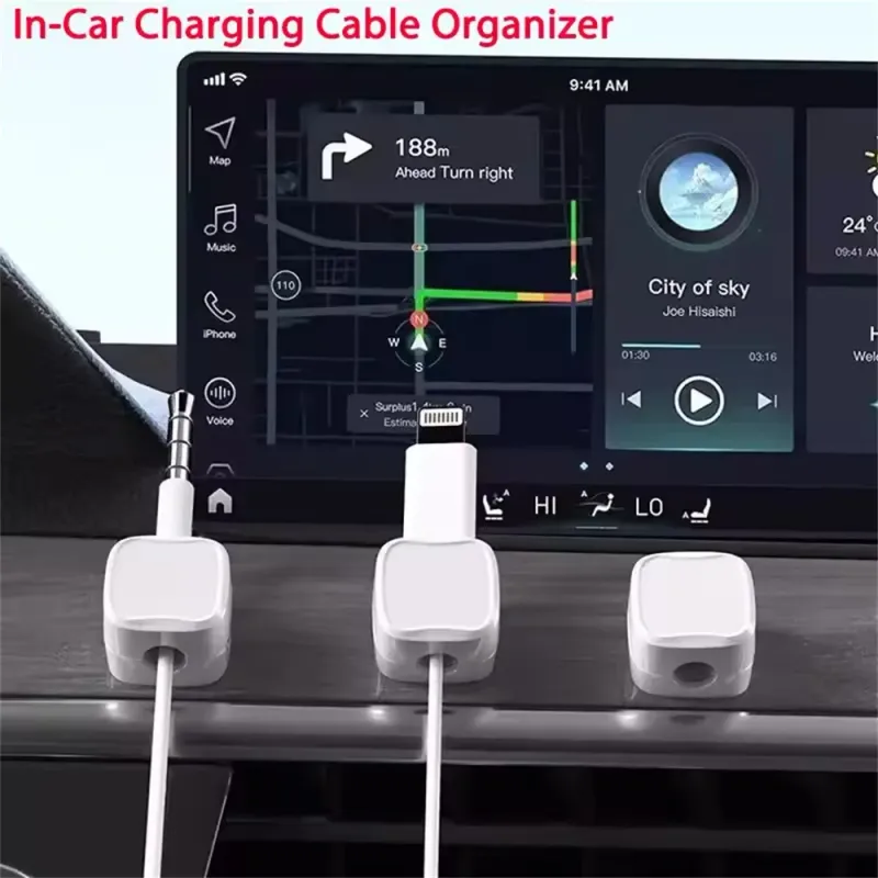 Magnetic Cable Clip Organizer 6