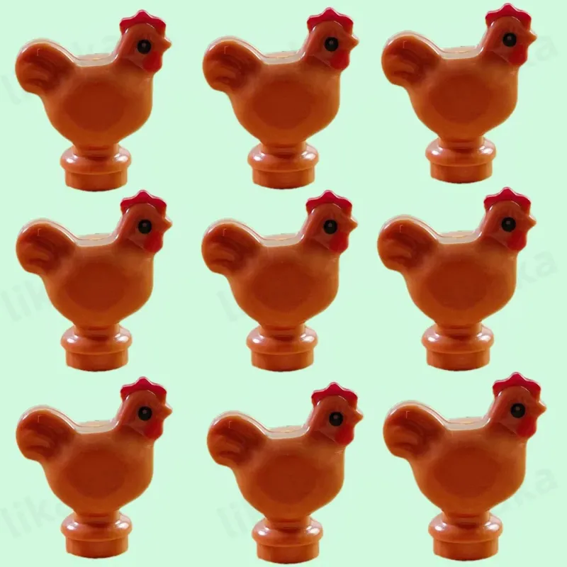 Chicken Mini Building Blocks Set (9 Pieces) 4