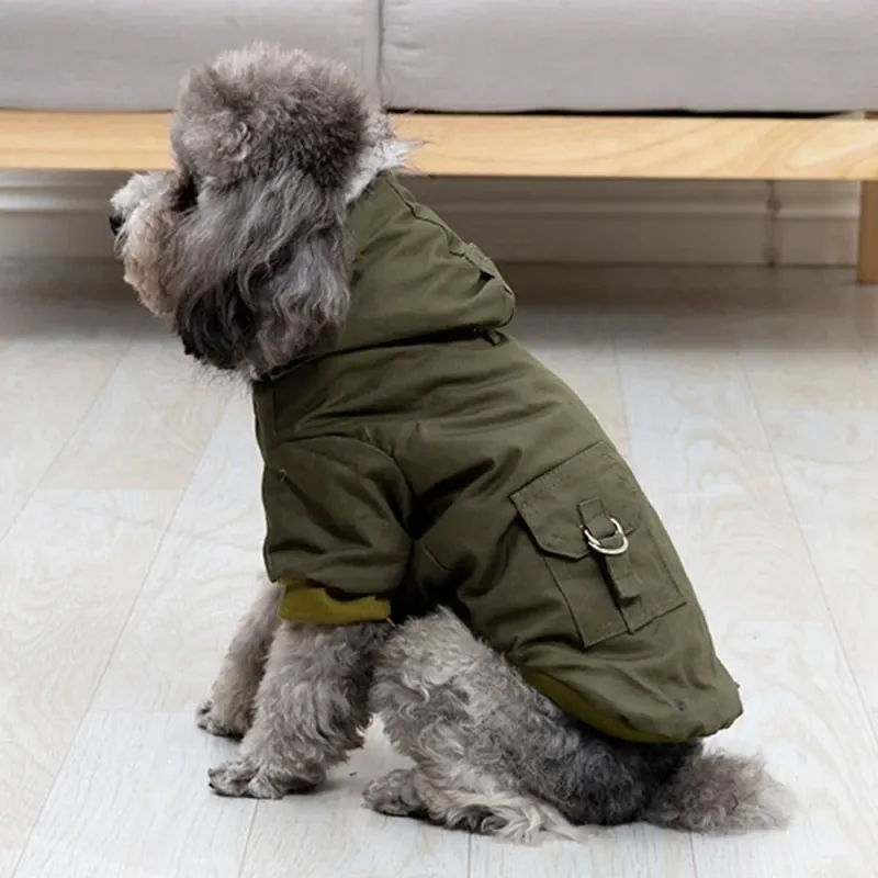 Winter Dog Hoodie Jacket 6