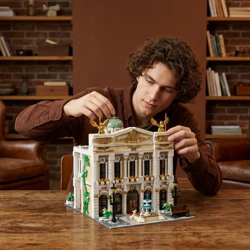 Opera House Lighting Building Set 4490PCS 5