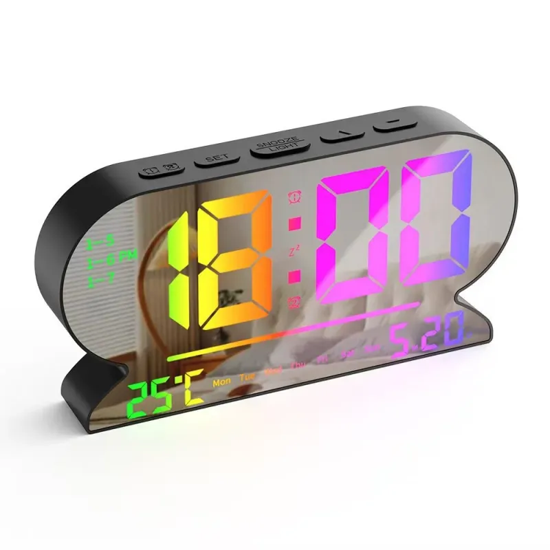 USB Digital Alarm Clock with Temp 1