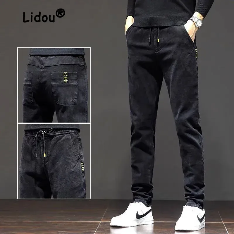 Men's Classic Cargo Pants with Drawstring 1
