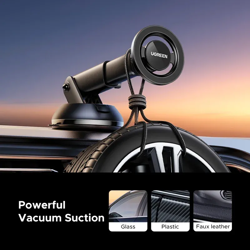 UGREEN 3-in-1 Magnetic Car Phone Holder 6
