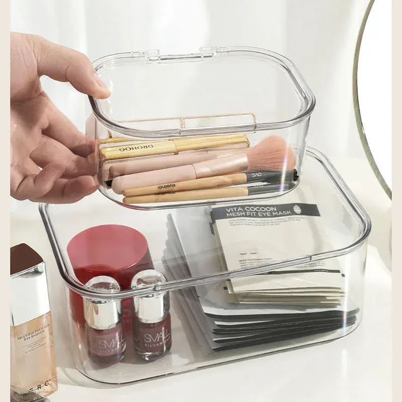 Clear Storage Box with Lid 4