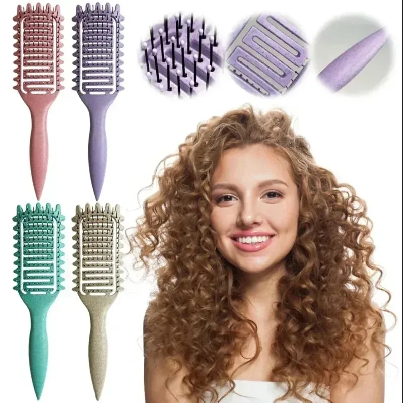 Curl Define Detangling Styling Brush 1