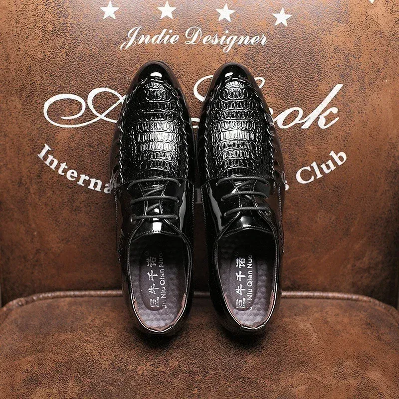 Designer Men's Formal Leather Oxford Shoes 5